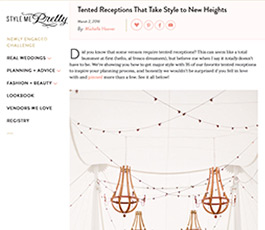 28 2016 03 Style Me Pretty Brides Tented Receptions That Take Style To New Heights